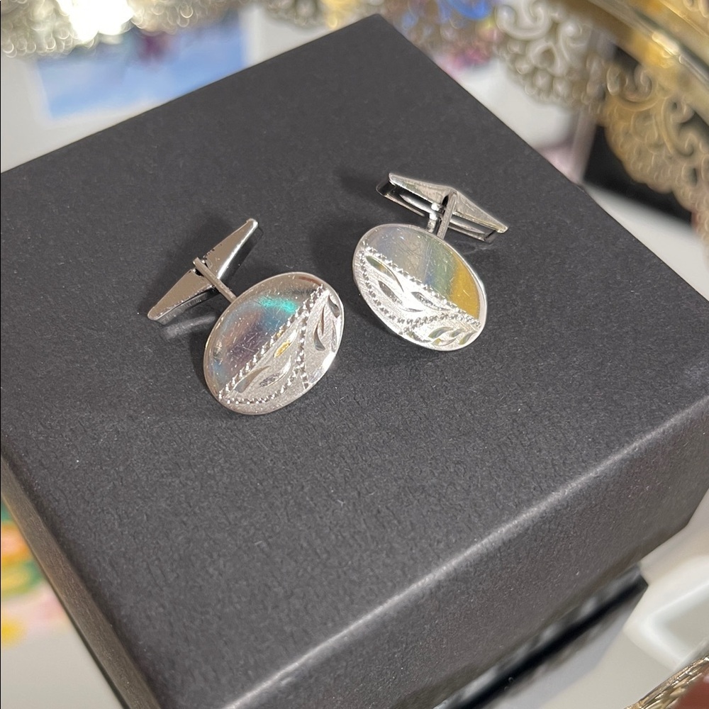 Sterling Silver Vintage Cufflinks